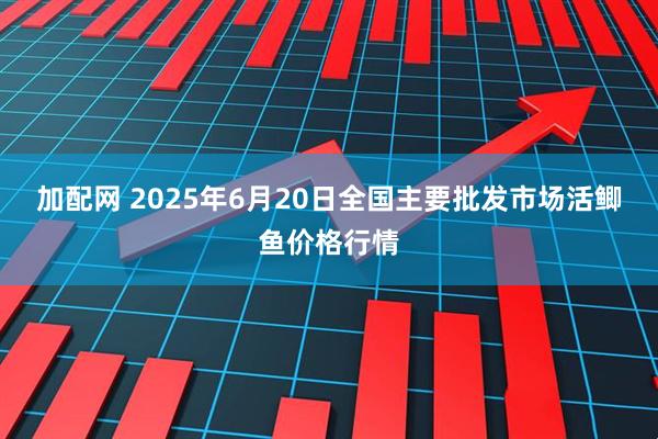 加配网 2025年6月20日全国主要批发市场活鲫鱼价格行情